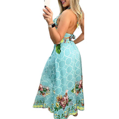 Elegant Light Blue Sleeveless Skirt Suit – Chic & Comfortable Women's Set