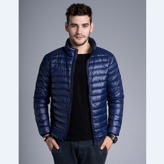 Winter Jacket for Men – Duck Down Coat Outerwear Parka