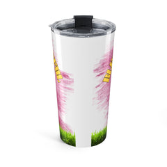 Chic Tumbler, Sassy Drinkware for Coffee Lovers, Cute Travel Mug, Vibrant Cup for Her, Perfect Gift for Birthdays, Graduations, Self-Care