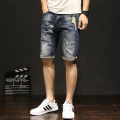 Men’s Summer Casual Jeans – Korean Fashion