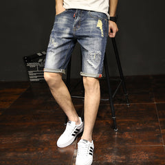 Men’s Summer Casual Jeans – Korean Fashion