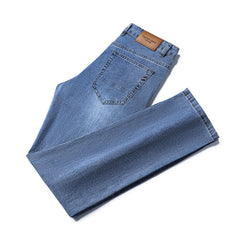 Men’s Straight Slim Casual Jeans
