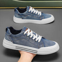 Men's Canvas Sneakers – Fashionable & Breathable Casual Shoes