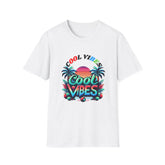 Cool Vibes Unisex Softstyle T-Shirt - Trendy Retro Design for Summer Fun
