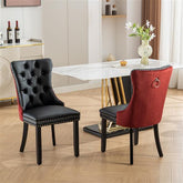 Modern High-End Tufted Dining Chairs – Set of 2 ✨
