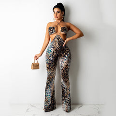 Women's Jumpsuit with Bell-Bottom Trousers – Chic & Trendy