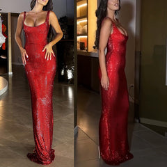 Party Sling Sheath Dress – Women's Elegant Evening Wear