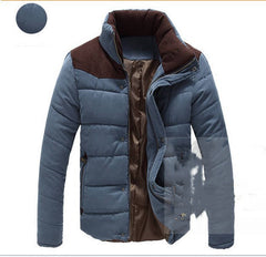 Warm Casual Parkas Male Outerwear Windbreak Jackets Coats