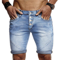 Men’s Fashion Ripped Casual Jeans Shorts