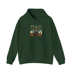 Adventure Dad Hoodie - Unisex Heavy Blend Hooded Sweatshirt with Wilderness Design