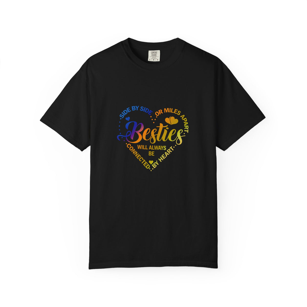 Besties Heart T-Shirt - Unisex Gift for Friends