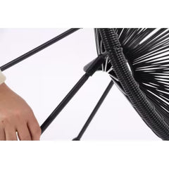 Upgraded Acapulco 3-Piece Patio Bistro Set – All-Weather PE Rattan Conversation Set with Side Table