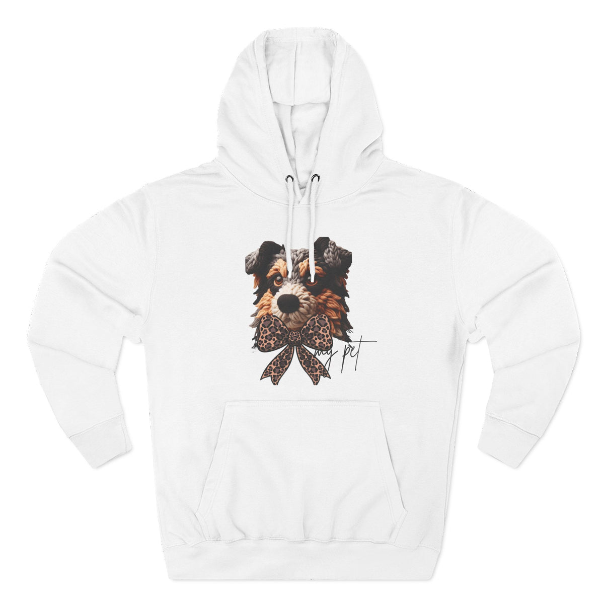 Adorable Dog Fleece Hoodie - Perfect Gift for Dog Lovers