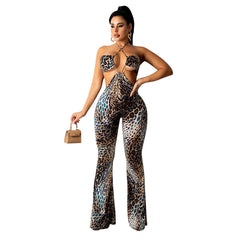 Women's Jumpsuit with Bell-Bottom Trousers – Chic & Trendy