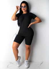 Women's Casual Solid Color Sportswear – Trendy & Comfortable Tracksuit Set