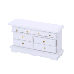 DIY Wooden Dollhouse Cabinet – Miniature American-Style Countryside Furniture