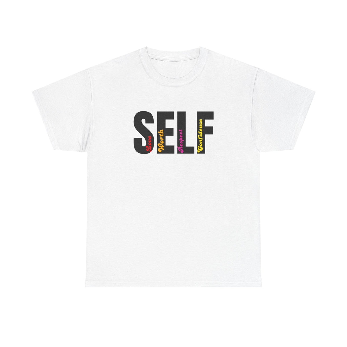 Empowerment Unisex Tee with 'SELF' Design - Inspirational Gift