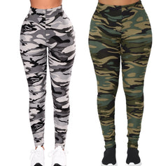 Women's Camouflage Printed Legging Pants – Stylish, Breathable & Form-Fitting