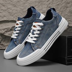 Men's Canvas Sneakers – Fashionable & Breathable Casual Shoes